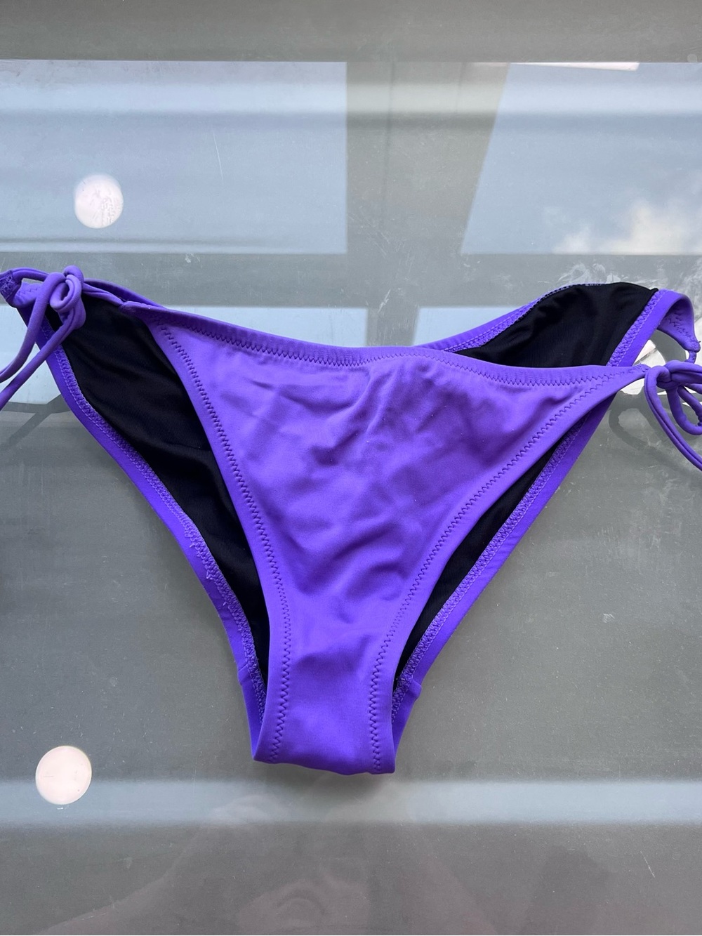 Victoria's Secret Purple Tie-Side Bikini Bottom